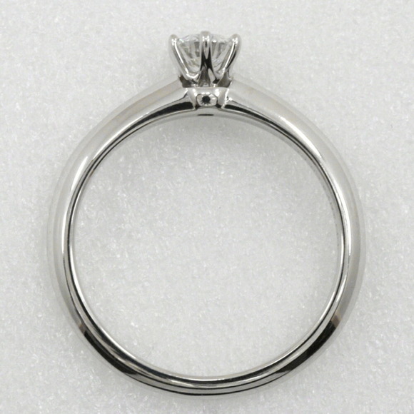 TIFFANY Silver Diamond Ring - Picture 3 of 7